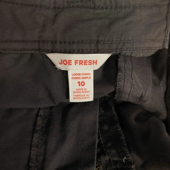 Joe Fresh Gray Wide Leg Pants - Picture 4 of 6